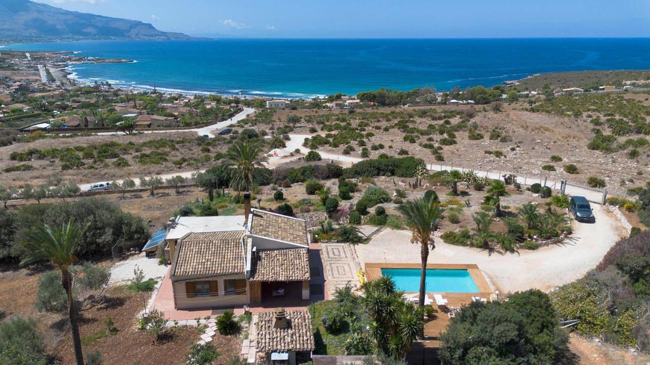 Villa with Sea View in Cornino, Custonaci
