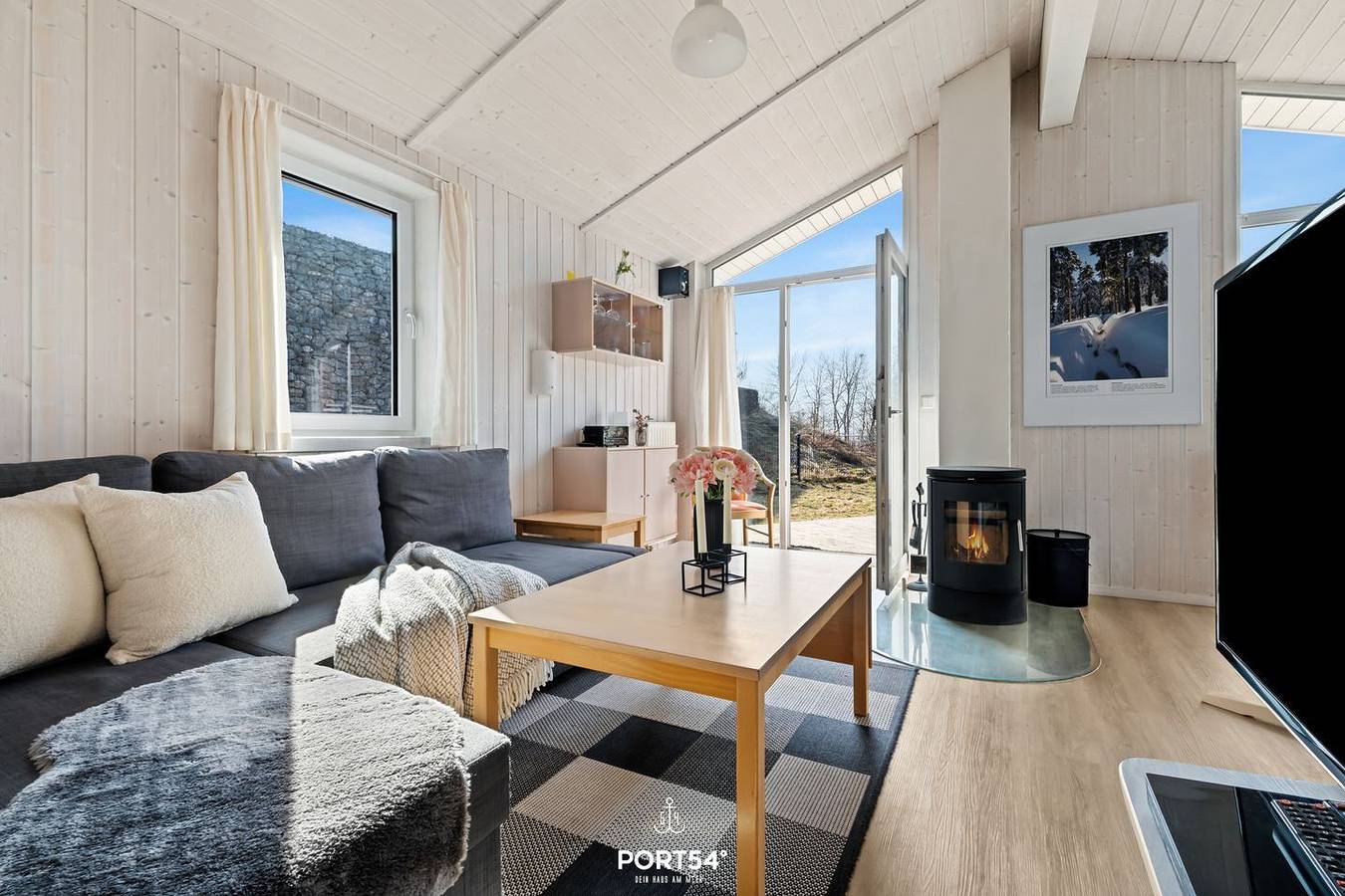Panoramablick 18 - skandinavisches Ferienhaus für 4 bis 6 Personen mit Sauna in Sankt Andreasberg, Braunlage