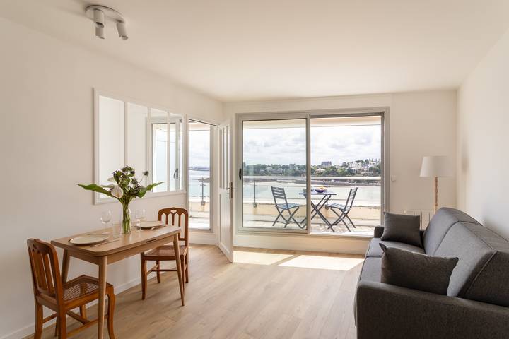 Ferienwohnung für 4 Personen, mit Balkon und Terrasse in Dinard - 2