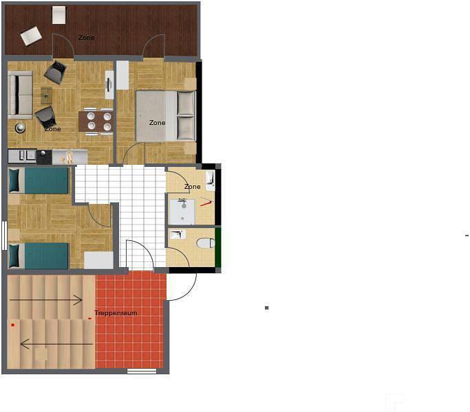 Geheel vakantieappartement, Appartement, douche, Wc, 3 slaapkamers in Söll, Kaisergebirge