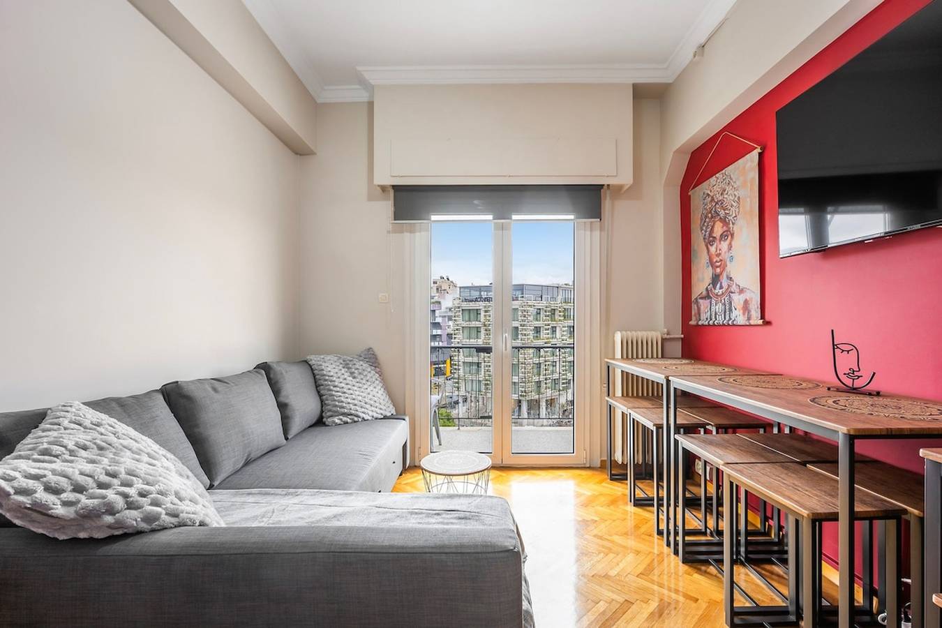 Geheel appartement, · Sunny cozy 3bd apt, just a min away to Acropolis in Centraal deel van Athene, Athene