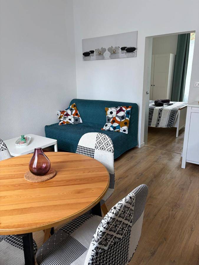 Appartement de vacances pour 4 personnes, avec Terrasse et Jardin