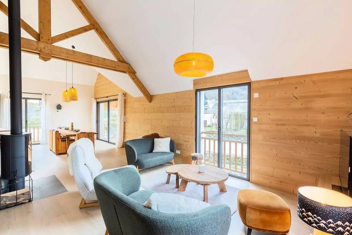 Location de vacances pour 8 personnes, avec jardin et vue à Armenteule - 4