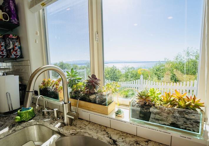 Vacation rental for 4 people, with yard and terrace in Whidbey Island