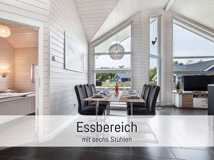 Ferienhaus für 6 Personen, mit Garten und Ausblick sowie Terrasse und Sauna, mit Haustier in Schönberg - 3