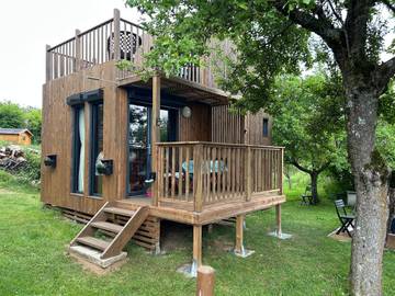 Location de vacances pour 3 personnes, avec jardin à Saint-Laurent-de-Muret