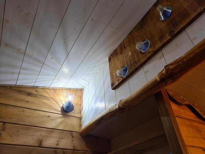 Camping pour 2 personnes, avec vue et jardin ainsi que sauna et terrasse dans le Vercors - 4