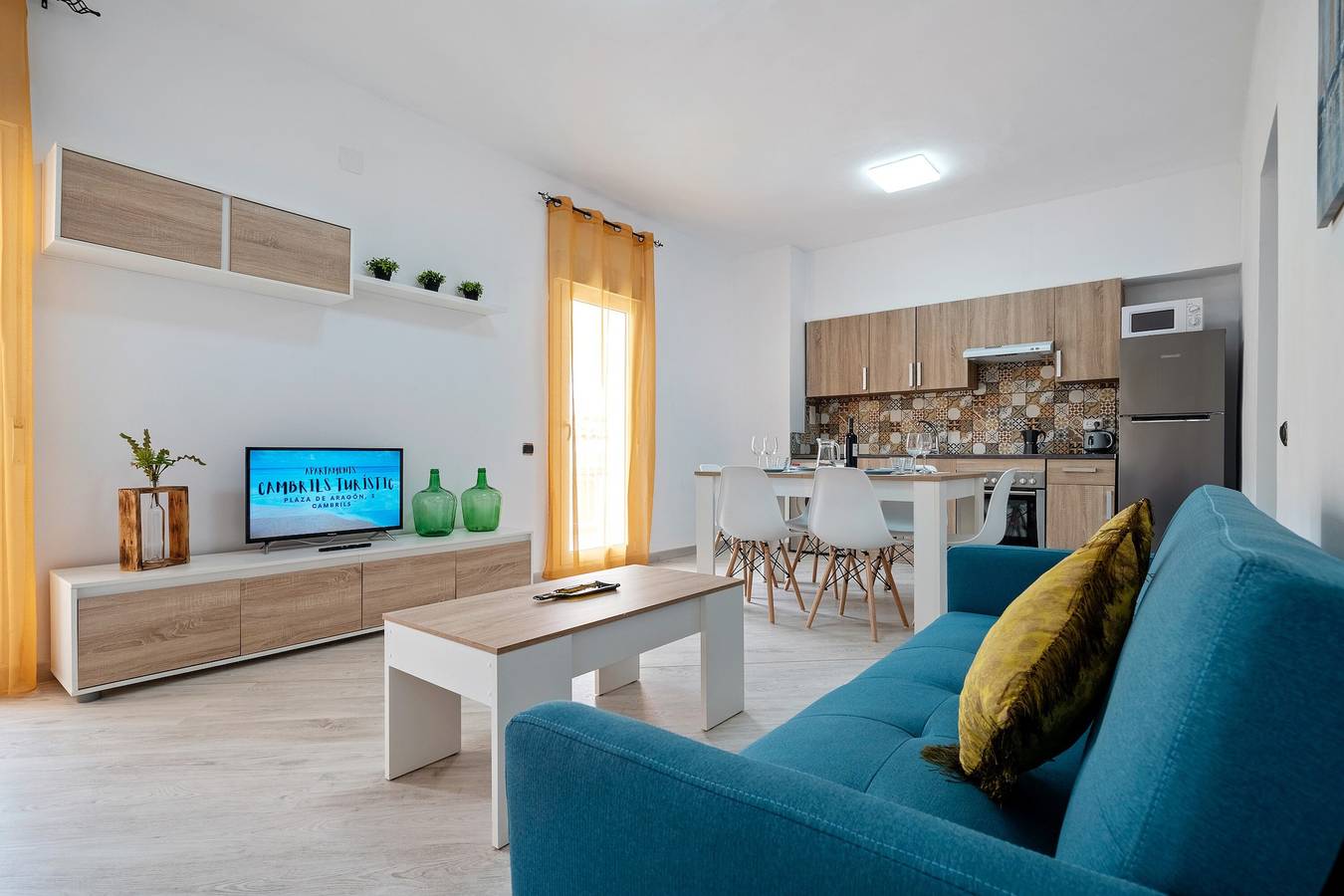Apartamento entero, Apartamento vacacional "Cambrils Turistic 3a" con balcón y Wi-Fi in Cambrils, Costa Dorada