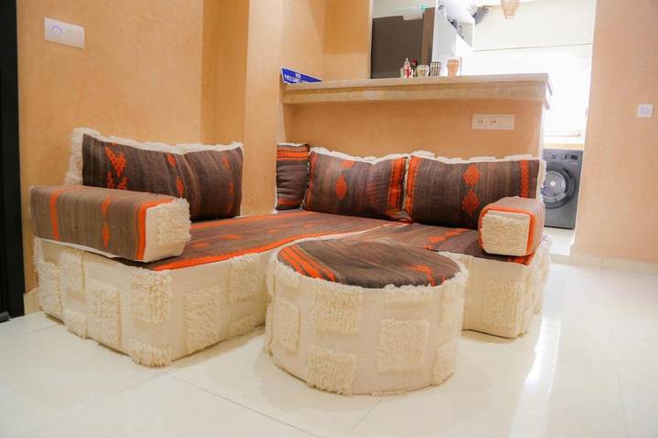 Gîte pour 4 personnes, avec jardin et vue dans Jardin Majorelle Marrakech