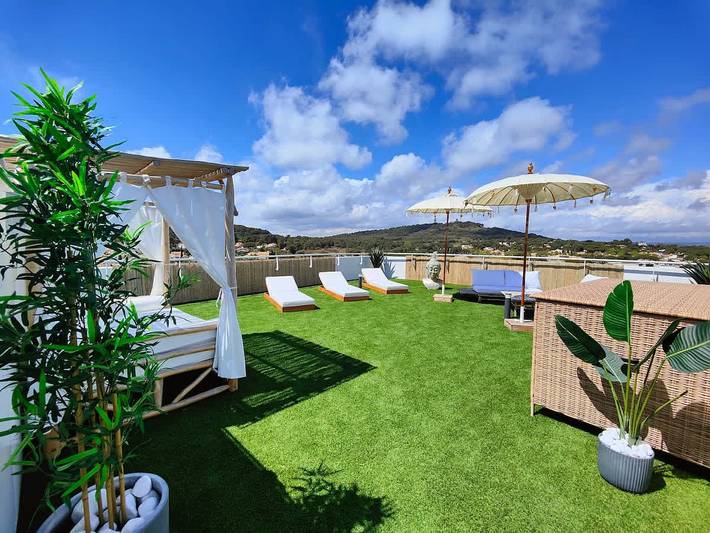 Appartement de vacances pour 6 personnes, avec Jardin
