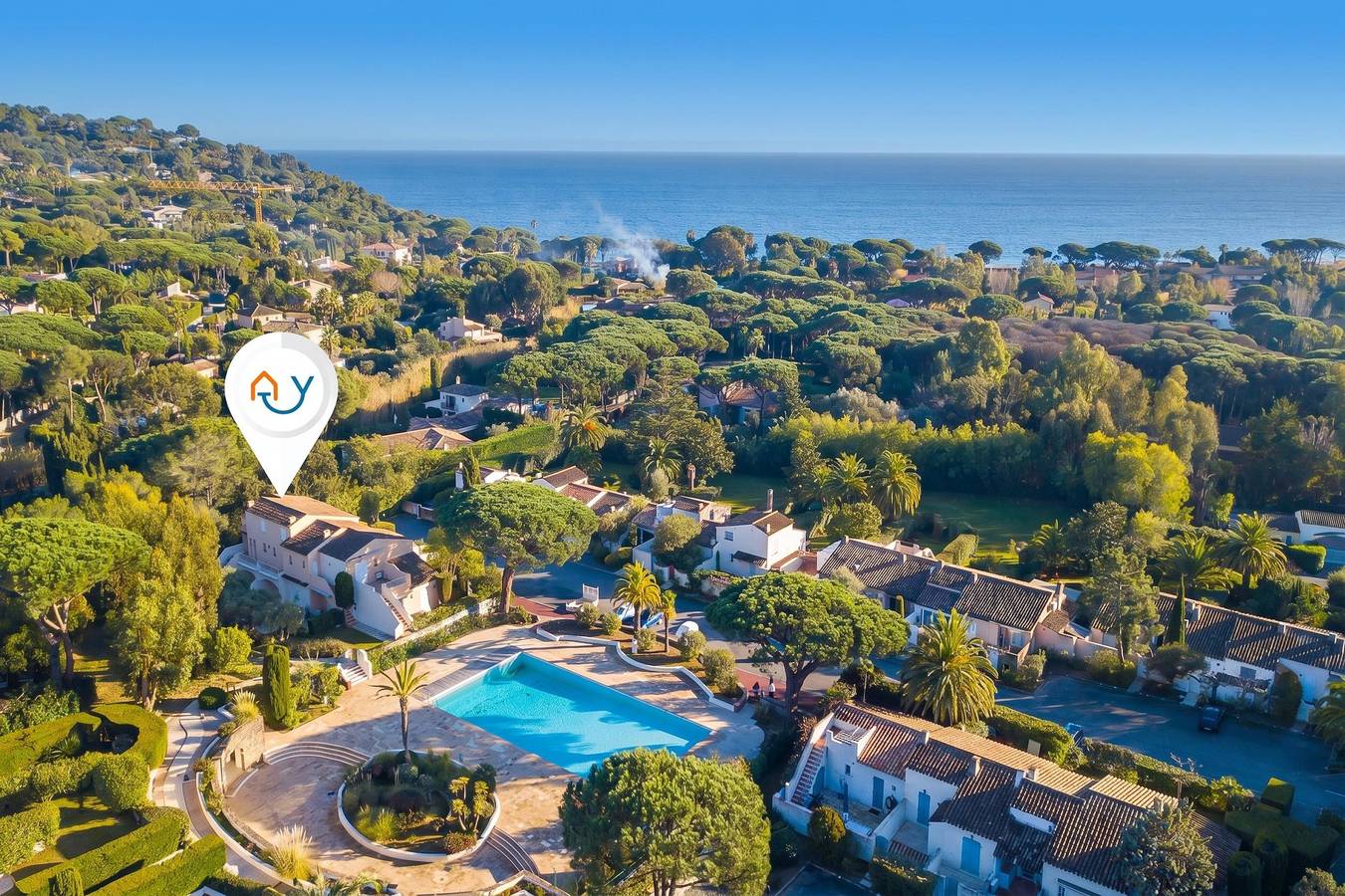 Ganze Wohnung, Studio Les Jardins du Pinet in Ramatuelle, Mittelmeerküste (Frankreich)