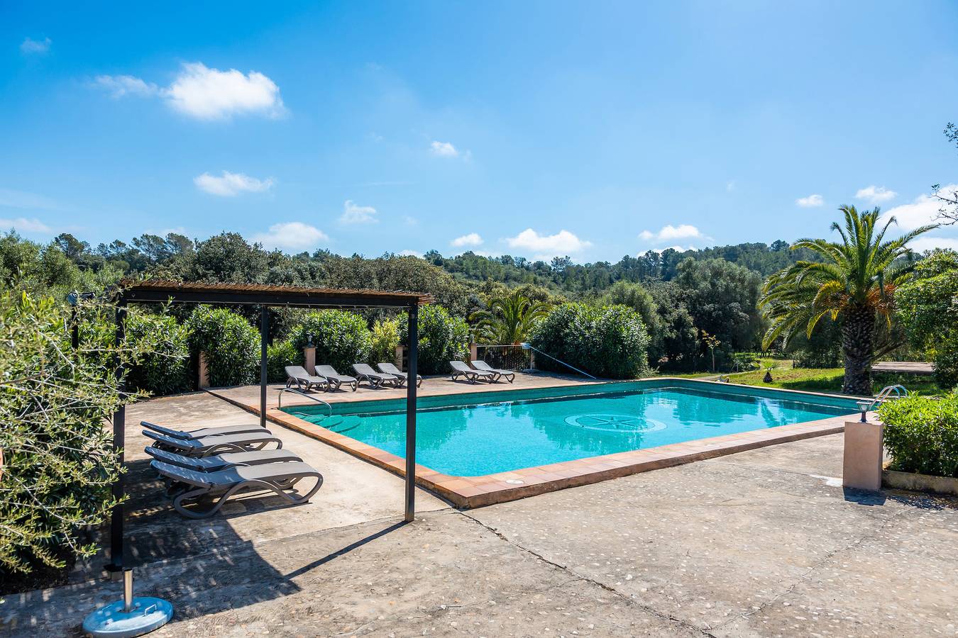 Country House 'Patró' with Mountain View, Private Pool and Wi-Fi in Manacor, East Majorca