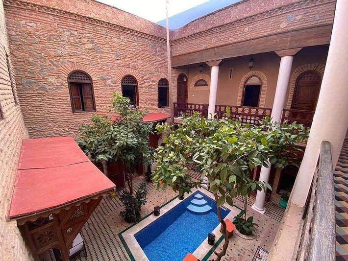 Maison d’hôte pour 2 personnes, avec vue ainsi que jardin et piscine, adapté aux familles dans Jemaa el-Fnaa - 3