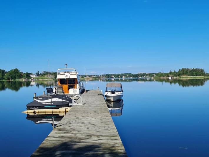 Ferienwohnung für 4 Personen, mit Terrasse und Garten sowie Seeblick und Ausblick in Karlskrona - 2