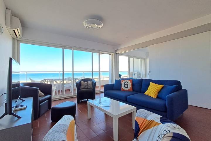 Ganze Wohnung, Ferienwohnung für 5 Personen mit Balkon in Port-la-Nouvelle, Mittelmeerküste (Frankreich)