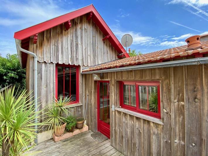 Chalet pour 5 personnes, avec jardin ainsi que vue et terrasse au Cap Ferret - 3