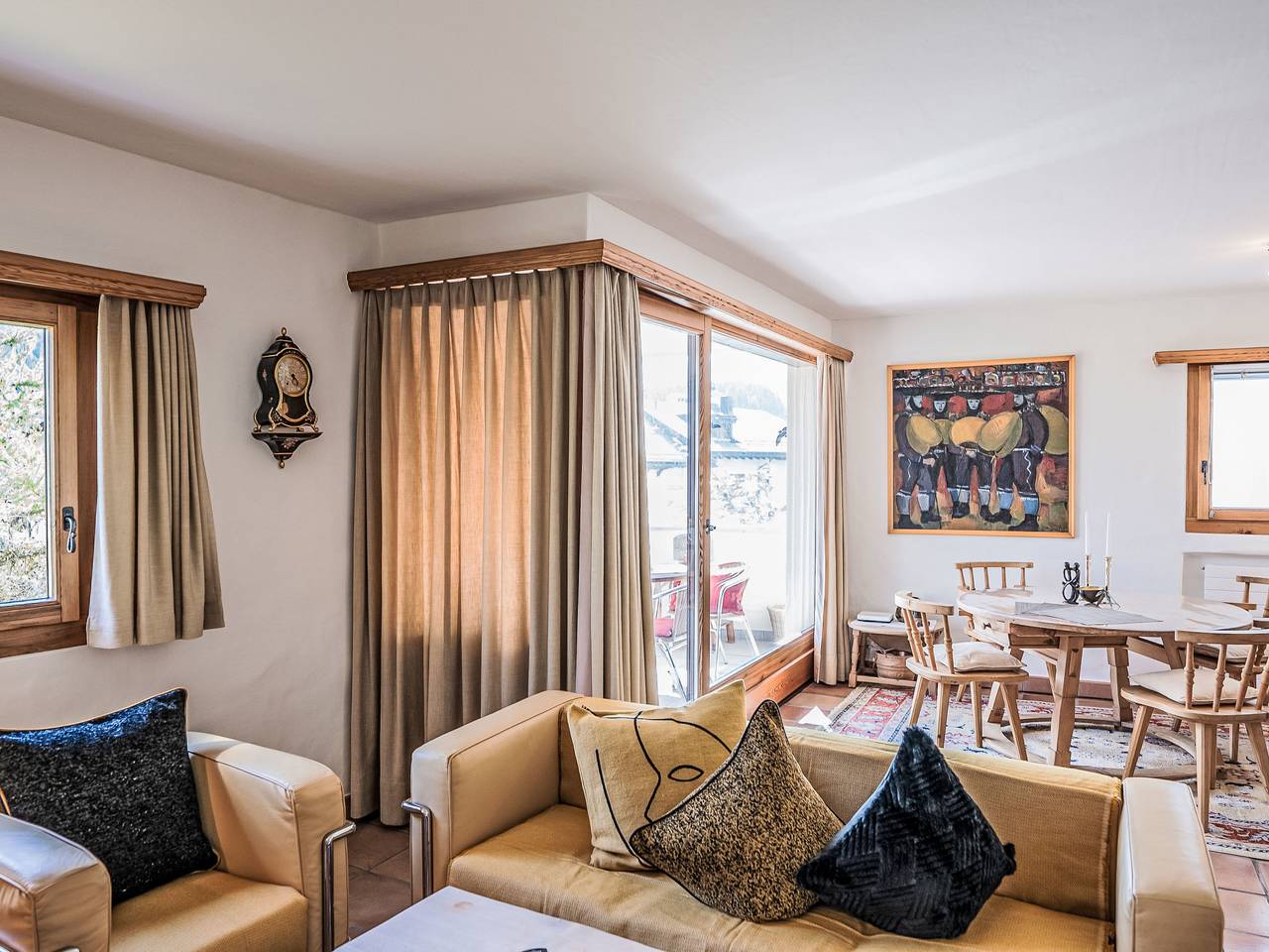Ganze Wohnung, Chesa Trais Dschembers in Silvaplana, Sankt Moritz