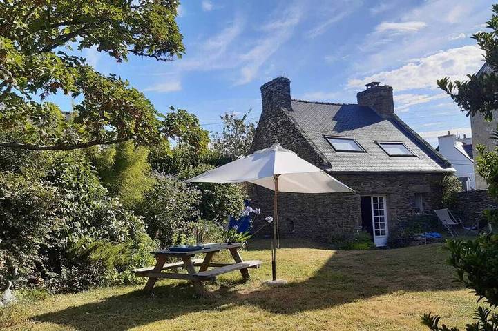Location de vacances pour 4 personnes, avec jardin dans Port Tudy