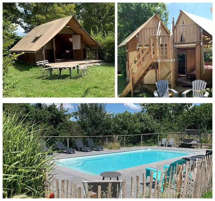 Chalet pour 4 personnes, avec piscine