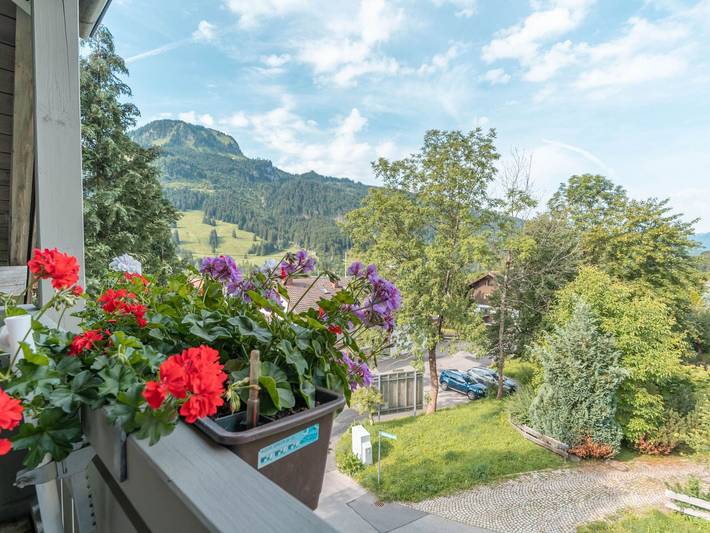 Ferienwohnung für 3 Personen, mit Balkon und Sauna sowie Pool in Bad Hindelang