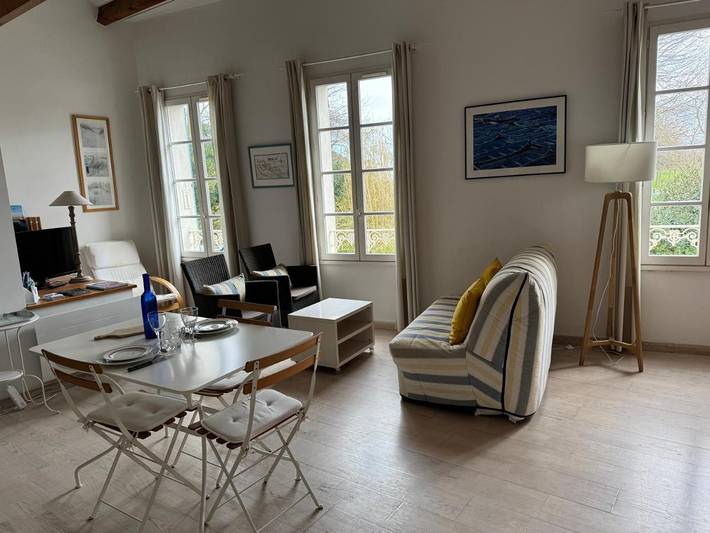 Gîte pour 2 personnes, avec vue dans Port De Saint Martin De Re