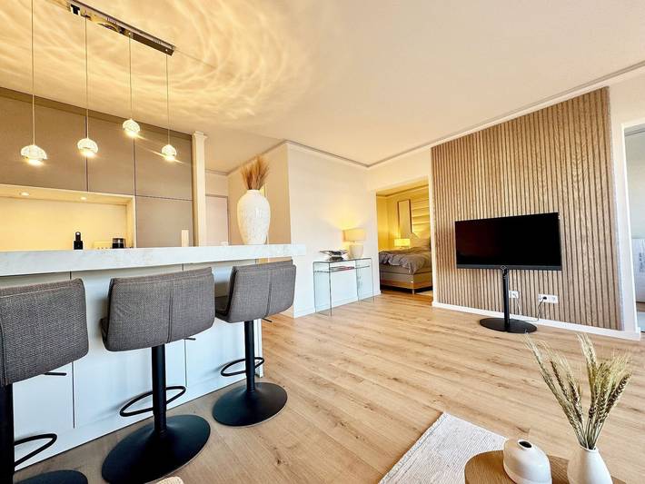 Ferienwohnung für 4 Personen, mit Balkon und Sauna sowie Pool - 1