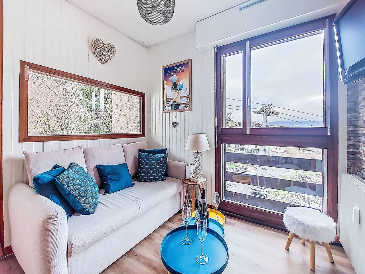 Geheel appartement, Le Diorama in Saint-Gervais-les-Bains, Pays du Mont-Blanc