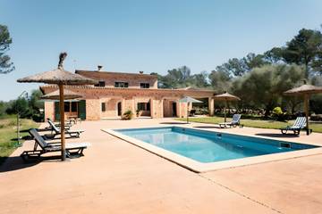 Villa in Sencelles, Mallorca Inselmitte für 12 