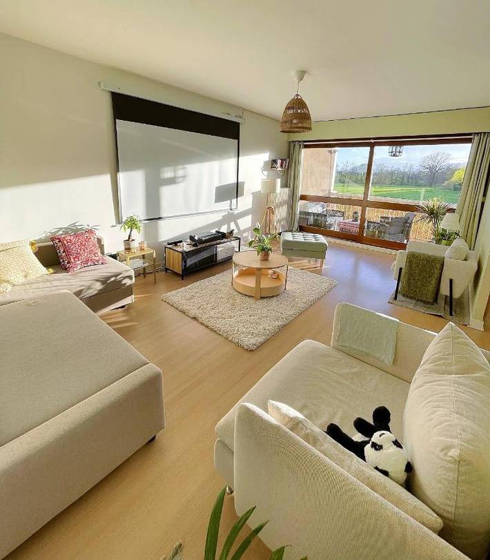 Appartement de vacances pour 4 personnes, avec Balcon et Terrasse ainsi que Jardin et Vue