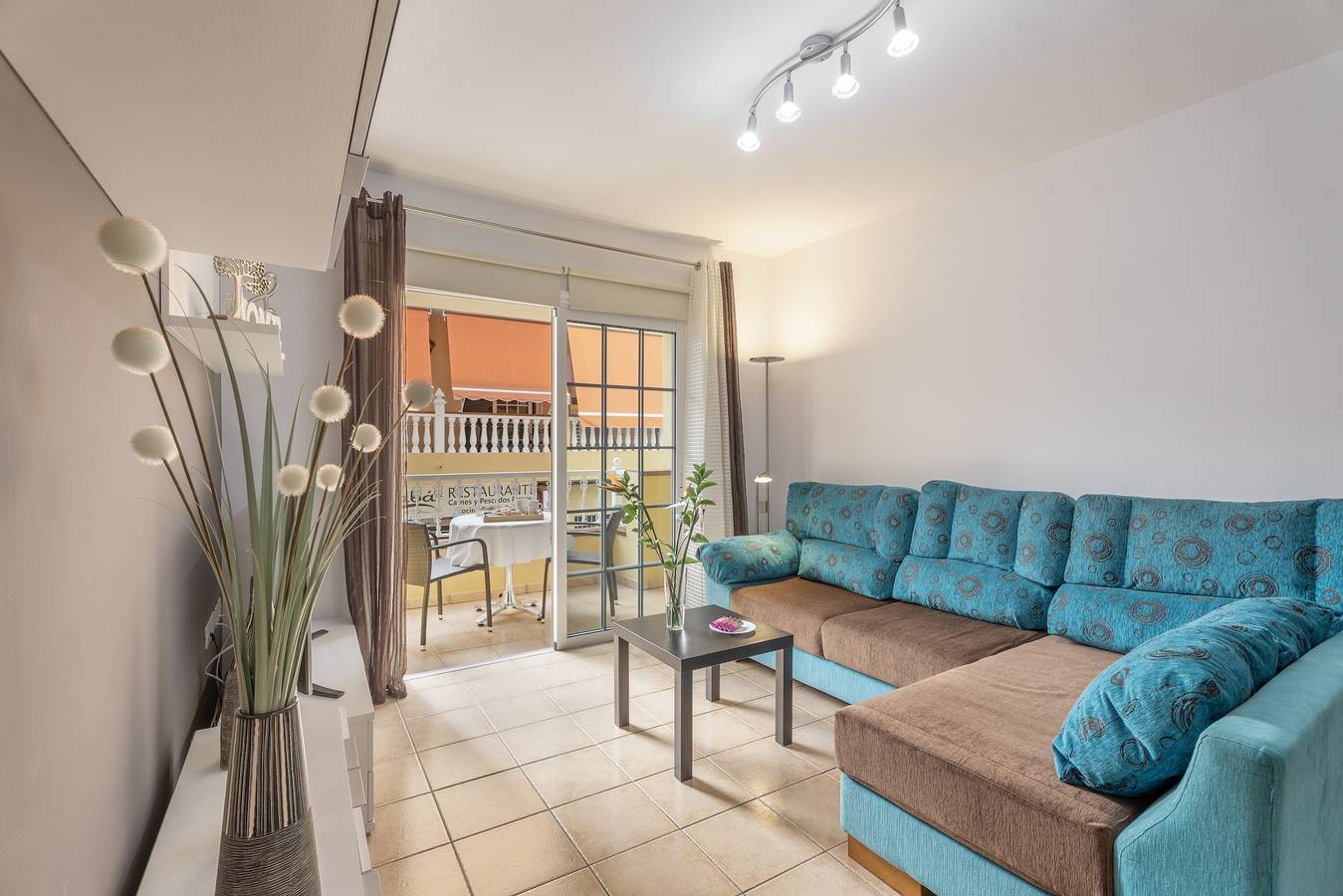 Ganze Wohnung, Ferienwohnung 'Casa Volcán Y Mar 1 Derecha' mit Balkon, Wlan und Klimaanlage in Playa San Juan, Guía de Isora
