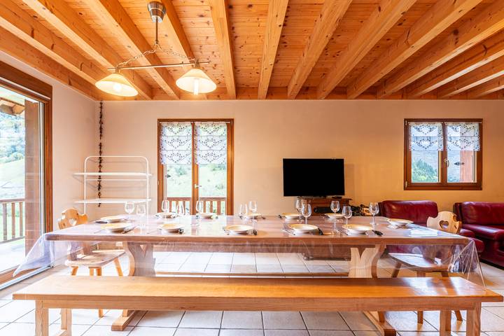 Chalet für 14 Personen, mit Balkon und Garten in Frankreich - 3