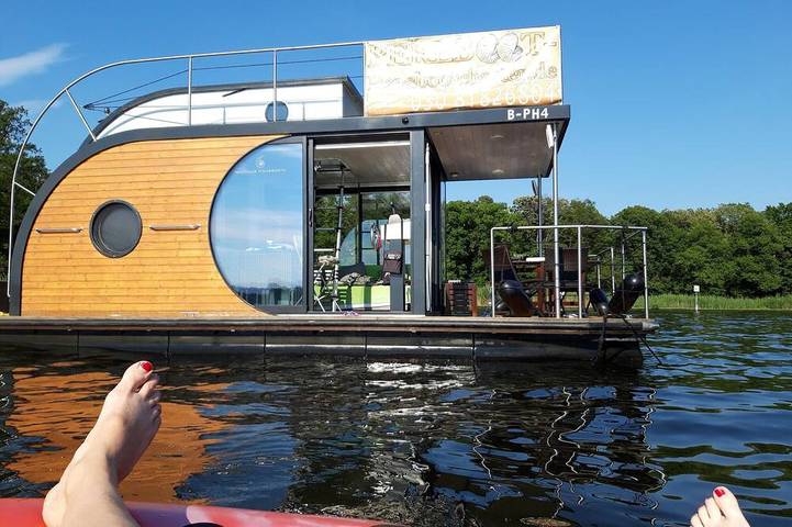 Hausboot für 5 Personen, mit Terrasse