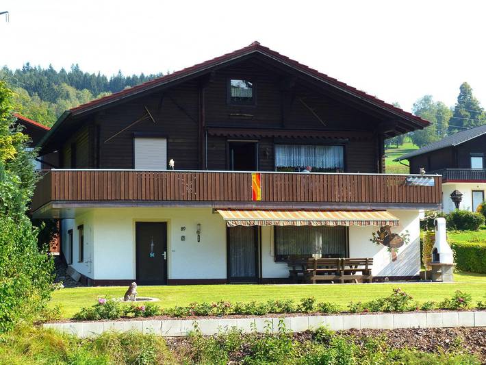 Ferienwohnung für 6 Personen, mit Seeblick und Terrasse, mit Haustier in Arrach