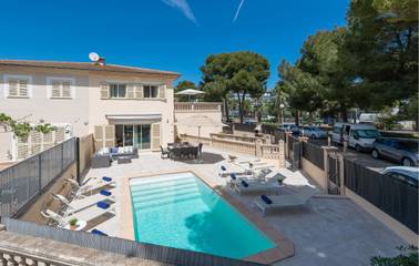 Ferienhaus in Playa de Muro, Muro für 8 