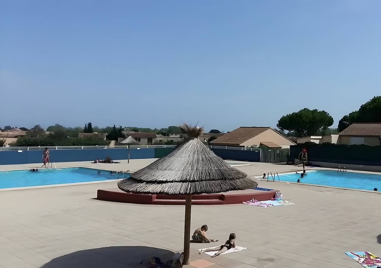 Casa 6 personas, pp, playa, piscina in Vendres, Côte d'Améthyste