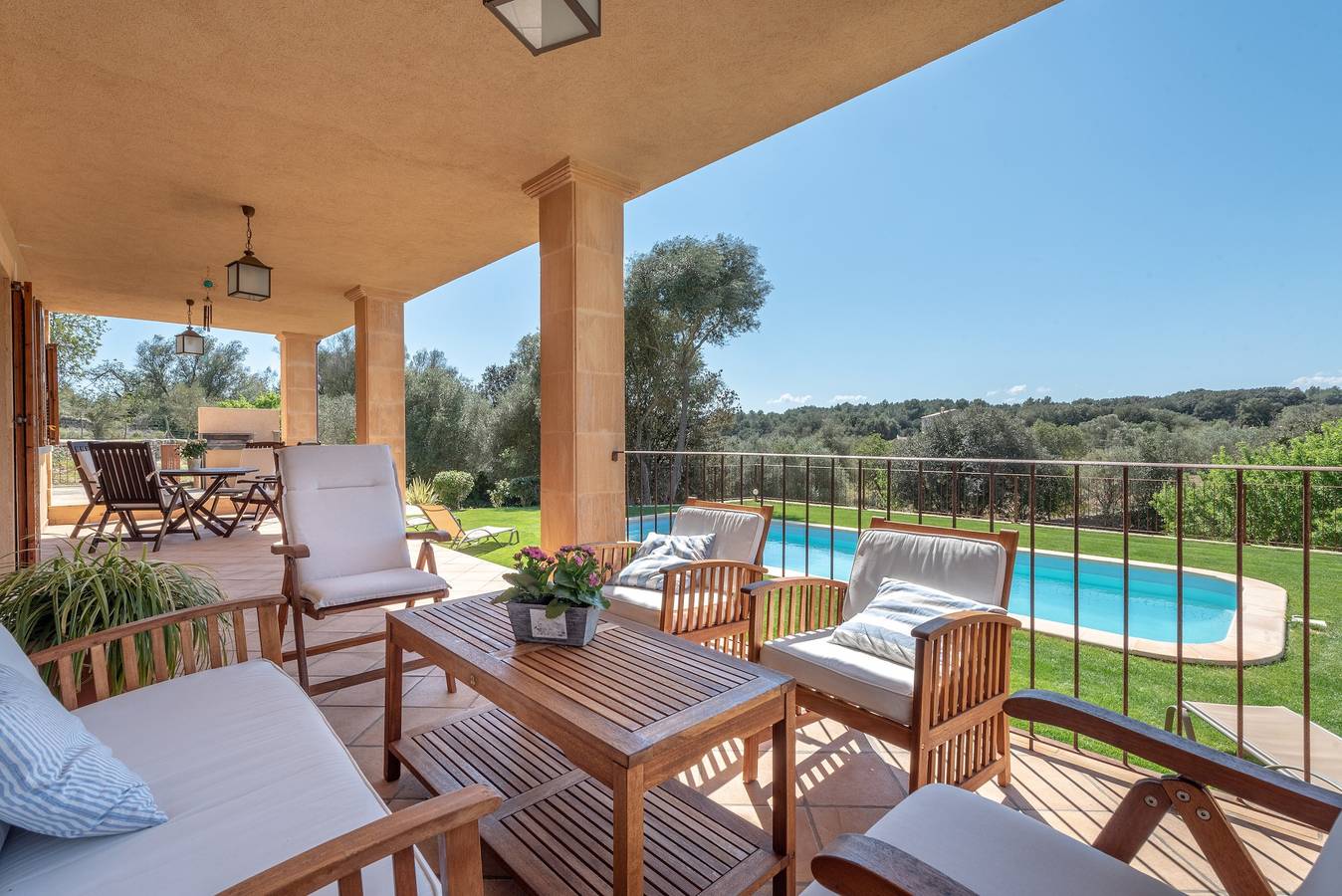 Fantastica casa di campagna con piscina, Wi-Fi, veranda e giardino in Artà, Maiorca orientale