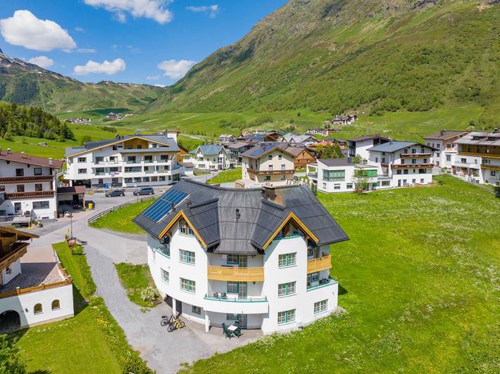Ferienwohnung für 2 Personen, mit Balkon und Sauna in Galtür