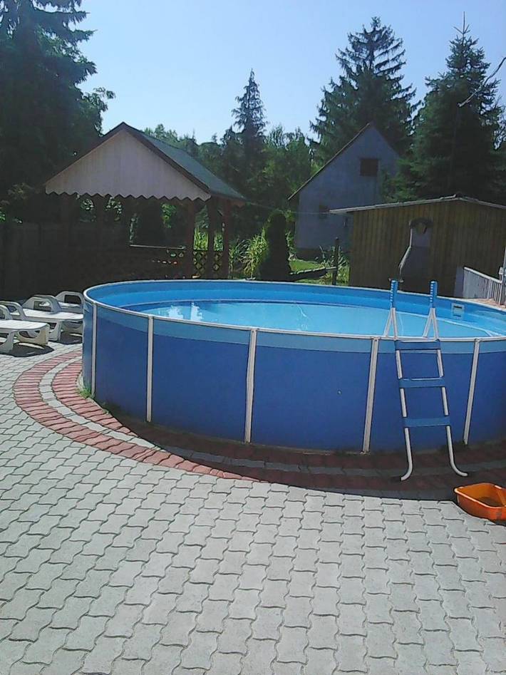 Ferienhaus für 7 Personen, mit Balkon und Terrasse sowie Garten und Pool