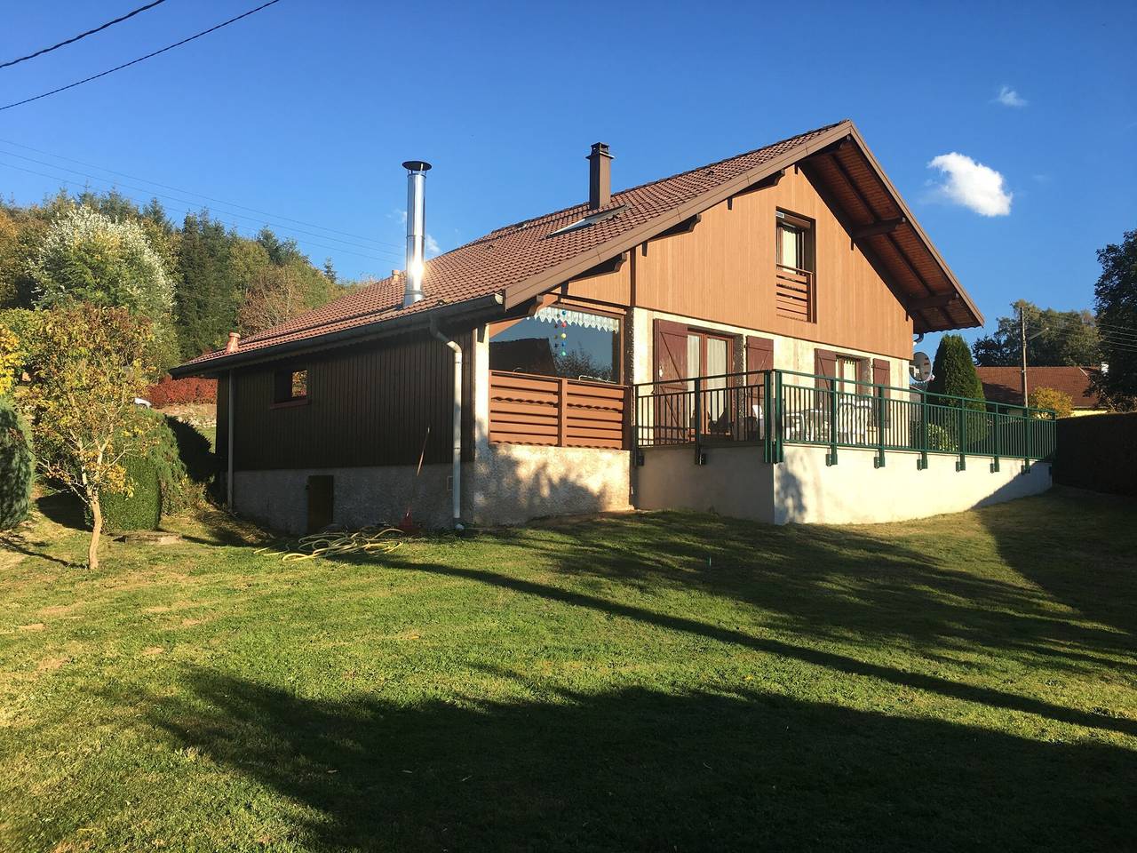 Chalet in Gerbépal nahe Gérardmer Skilift in Gerbépal, Regionaler Naturpark Belchen der Vogesen