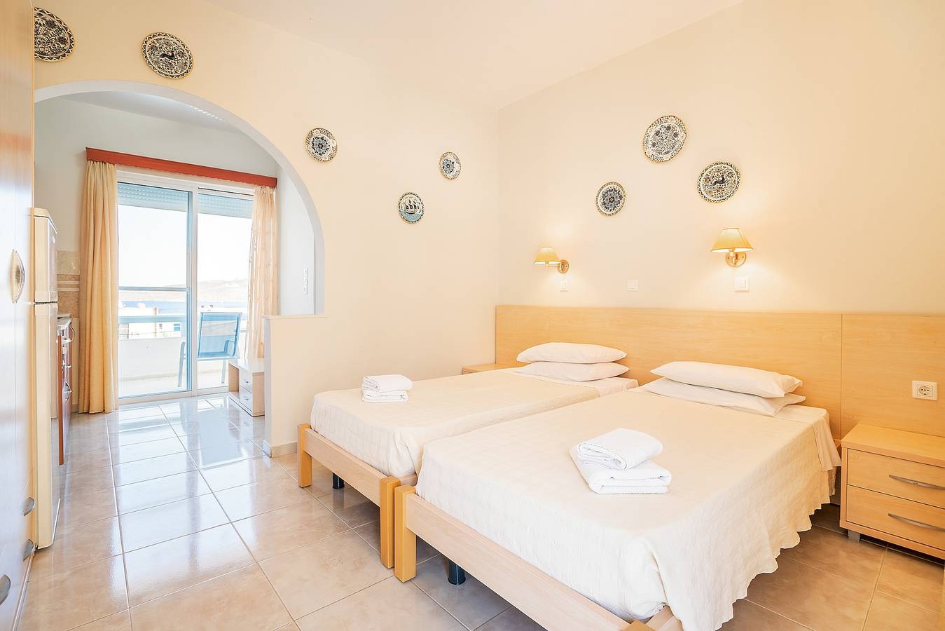 Vakantiehuis 'Olympus Tilos Apt Twin B1' met Zeezicht, Wifi en Airconditioning, foto 9