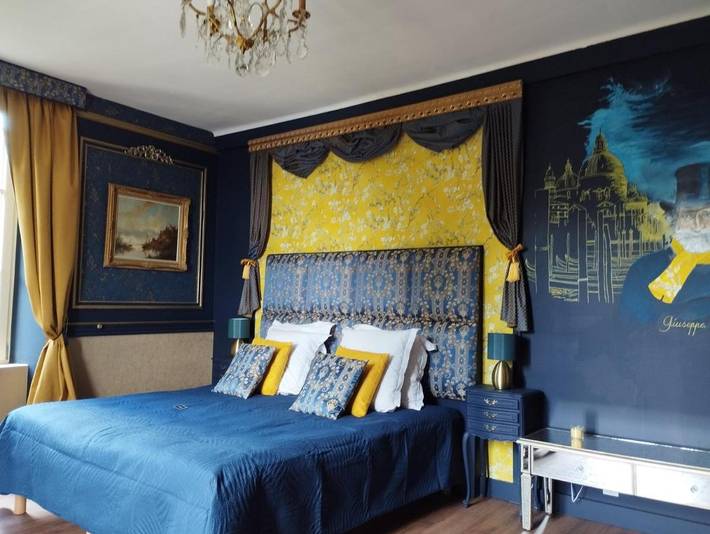 Chambre d’hôte pour 2 personnes, avec Balcon et Terrasse ainsi que Jardin et Vue