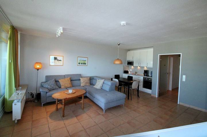 Vakantiewoning voor 2 personen, with balkon and zwembad as well as sauna in Duhnen