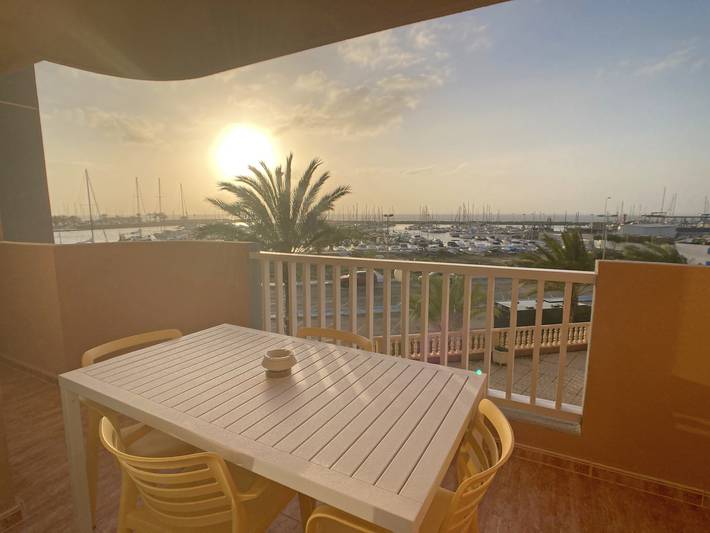 Ferienwohnung für 4 Personen, mit Terrasse und Kinderpool in La Manga