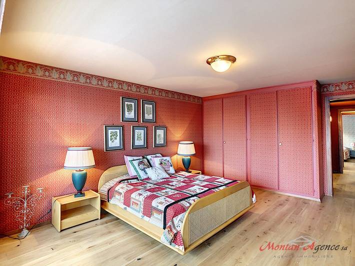 Gîte pour 10 personnes, avec balcon à Crans-Montana - 4