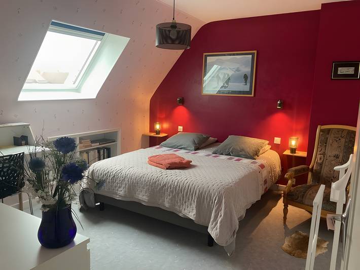 Chambre d’hôte pour 2 personnes, avec jardin dans le Finistère