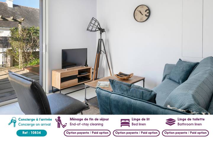 Ferienhaus für 4 Personen, mit Garten und Terrasse in Carnac - 2