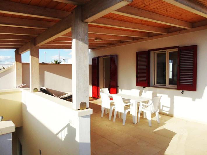 Ferienwohnung für 4 Personen, mit Terrasse, mit Haustier in Torre San Giovanni