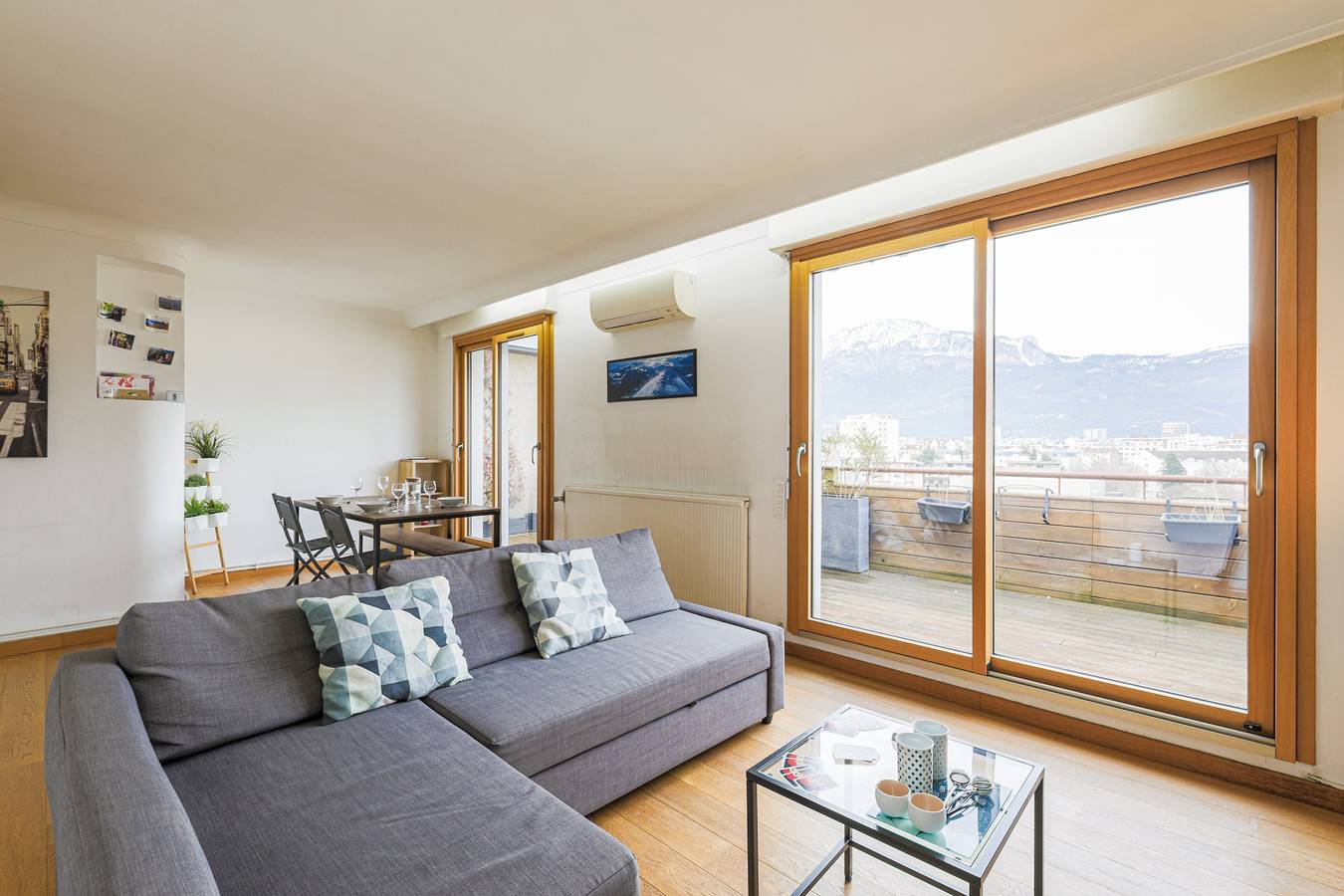 Apartamento entero, Le Berthelot - Terrasse avec Vue Montagne in Grenoble, Isère