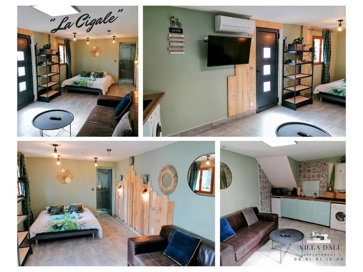 Gîte pour 3 personnes, avec terrasse dans Plage Le Pradon Carqueiranne - 3