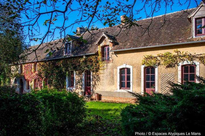 Maison d’hôte pour 3 personnes, avec sauna ainsi que jacuzzi et jardin dans la Sarthe - 2